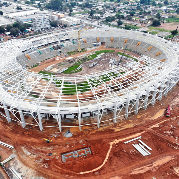 Estádio da Paz em Bouaké - CAN 2021